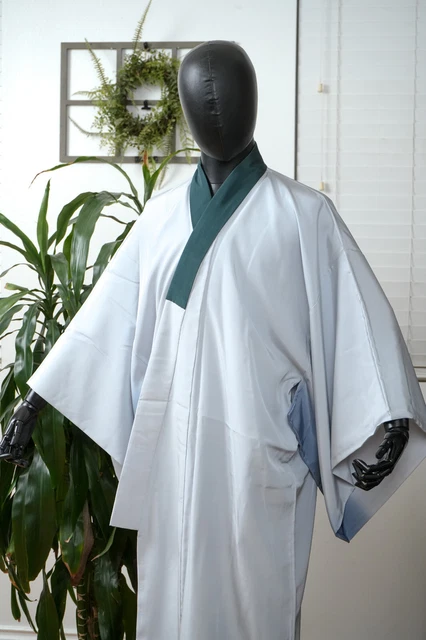 Dear Vanilla Japanese Juban Undergown Men's Kimono Authentic Vintage Japan Mint 2