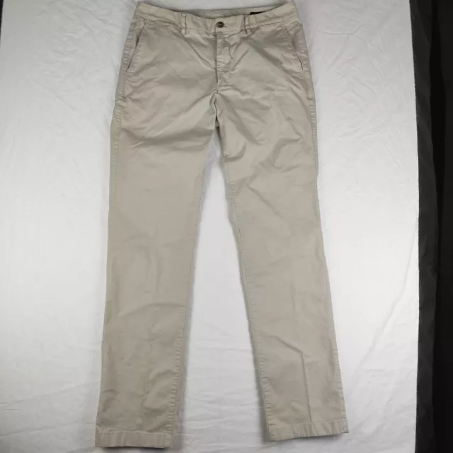 Bonobos 34x34 Slim Fit Tan Khaki Chinos Pants Mens