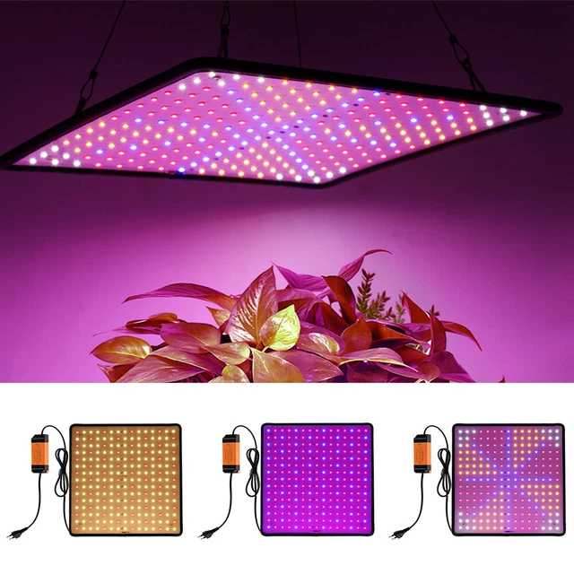 1000W GROW LIGHT Panel LED Plants Growth Light Full Spectrum Plants ...