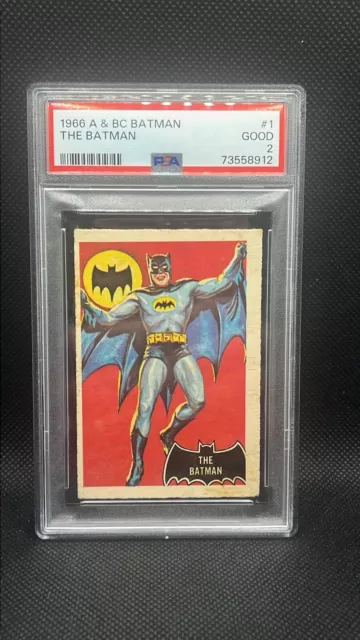 1966 A &Bc English Batman  #1 The Batman Psa 2