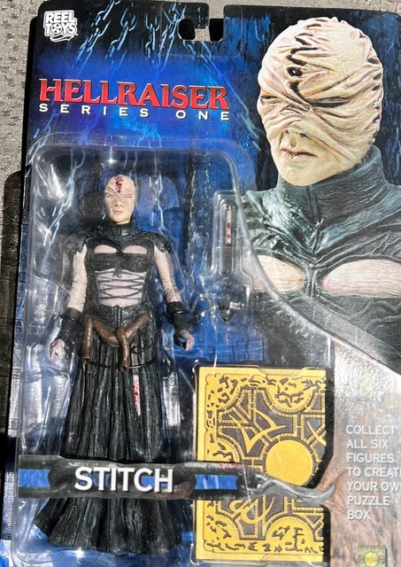 Hellraiser Stitch Cenobite Series 1 2003 Neca Reel Toys Figure New Puzzle Box