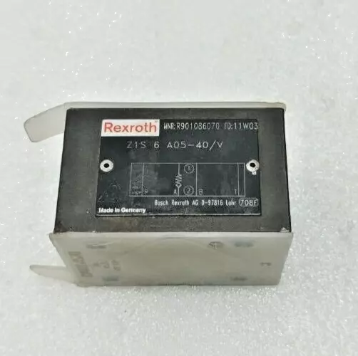 Rexroth R901086070 Z1S 6 A05-40/V Check-Valve-Sandwich-Plate New Fast Shipping