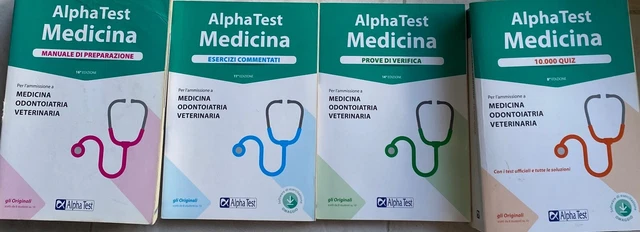 SET MANUALE DI preparazione Alpha Test per test di medicina e chirurgia