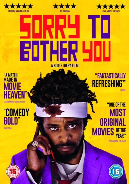 Sorry to Bother You (DVD) Tessa Thompson Lily James Armie Hammer Forest Whitaker