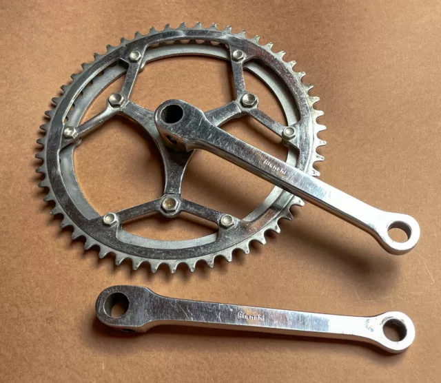 Bianchi guarnitura crankset 53-47t 170mm con spazio carter vintage