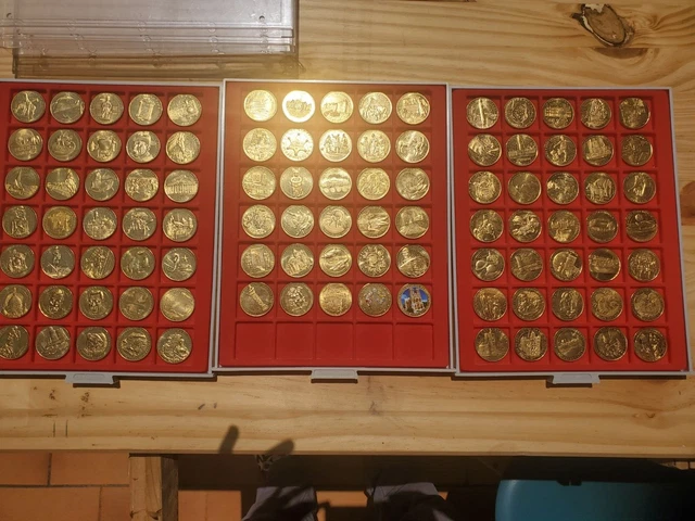 Lot  de 115 Médailles Jetons, Arthus Bertrand