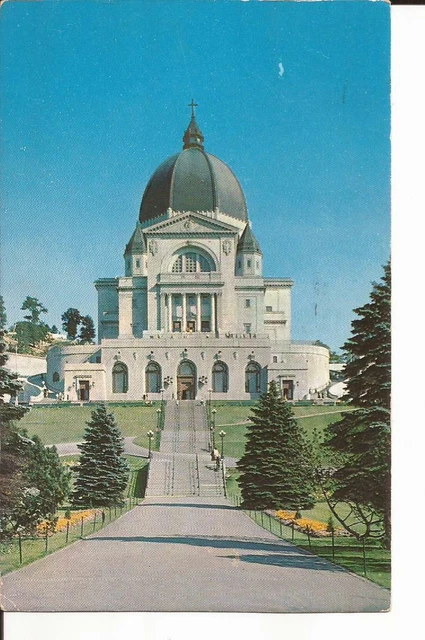 Montreal Quebec Canada St Joseph Oratory Postcard D2