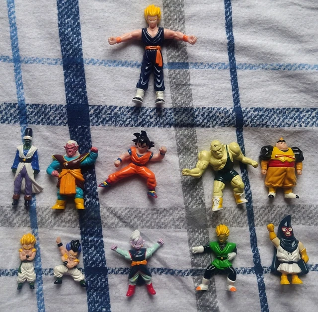 12 Figurines dragon Ball Dbz Bandai Ab Toys Mini rare Plume