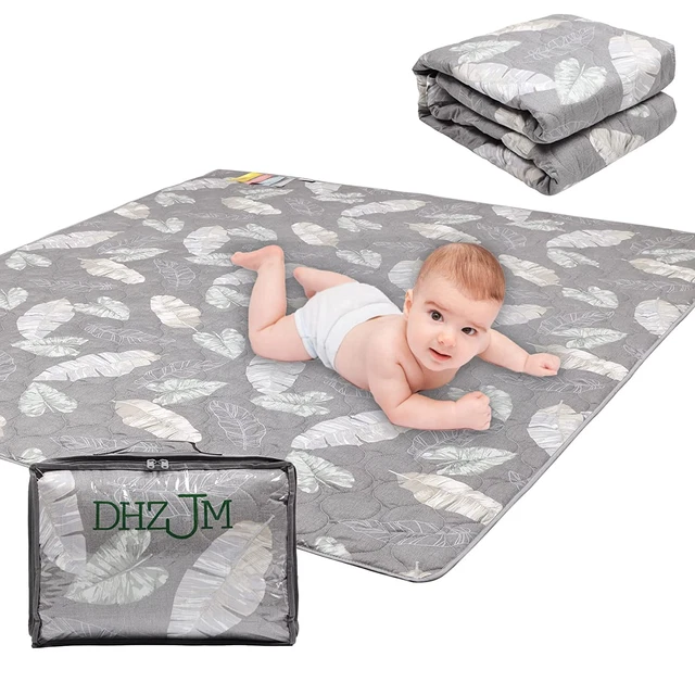 Baby Play Mat,71X59 Play Mat for Baby,One-Piece Crawling Mat Non Slip Baby Mat f
