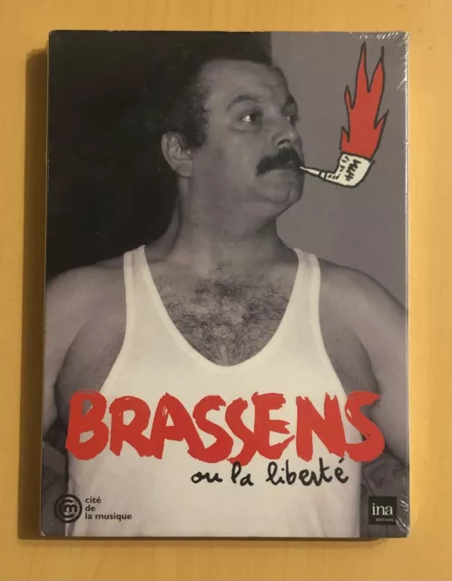 Georges Brassens Ou La Liberte - Dvd Documentaire De L'ina 2011 Neuf/New Sealed
