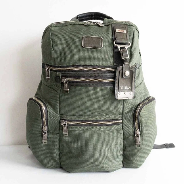 Tumi Alpha Bravo Backpack Nylon Green