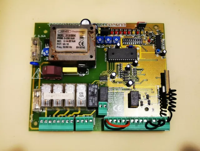 Gibidi F4 + F4 PLUS Électronique Moteur Portail AS04230 récepteur 433mhz intégré