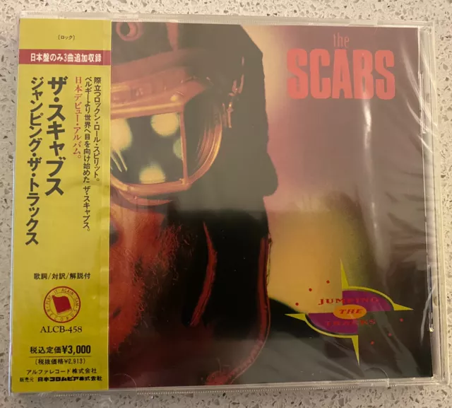 The Scabs – Jumping The Tracks (CD) JAPAN OBI ALCB-458 NEW & Sealed RARE Promo