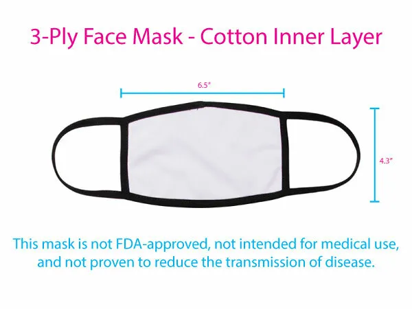 Feed Me and Tell Me I'm Pretty - Cotton Reusable Soft Face Mask Covering 2