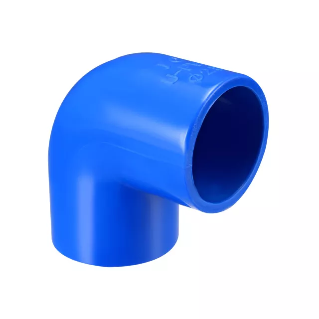 25mm 90° raccord pour tuyau PVC Raccord coudé Adaptateur bleu lot de 5 Pcs