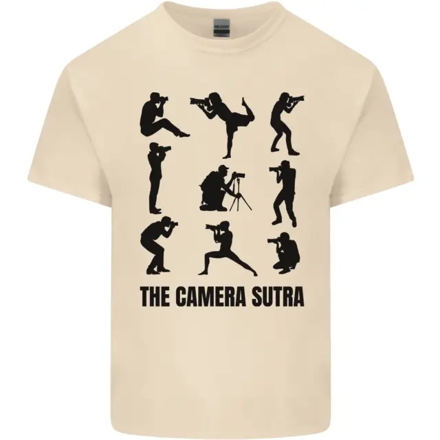 Camera Sutra Funny Photographer Photography Mens Cotton T-Shirt Tee Top
