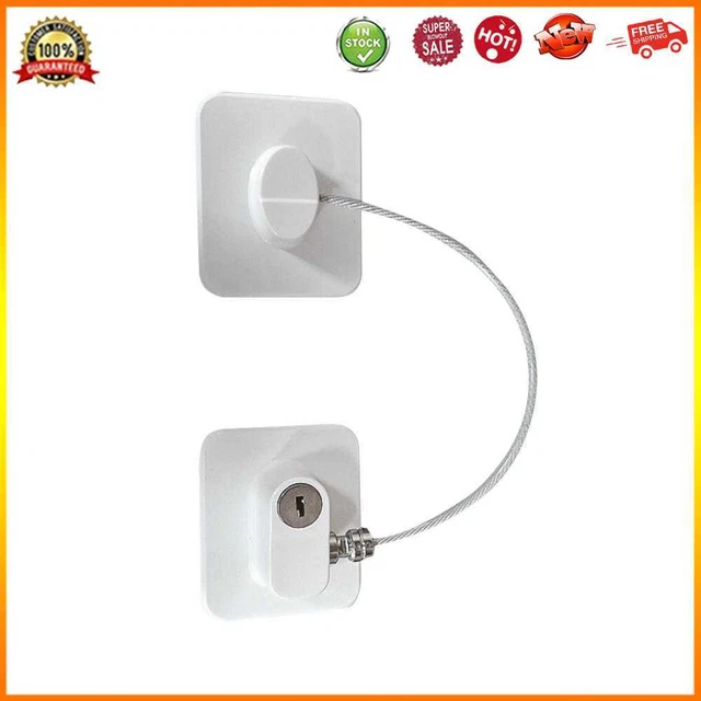 Universal Door Limiter Aluminum Alloy Door Lock for Child Kids Protective Device