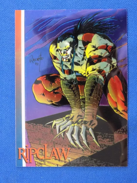 Wizard Press Series III Ripclaw Chromium Promo Card