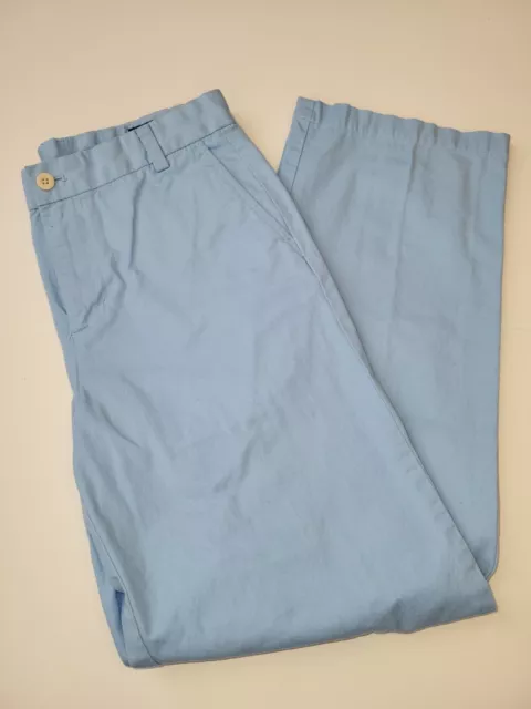 Boys Vineyard Vines Breaker Chino Pants size 18 blue