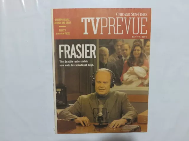 Chicago Sun-Times TV Prevue May 2004 Frasier Seattle 1S