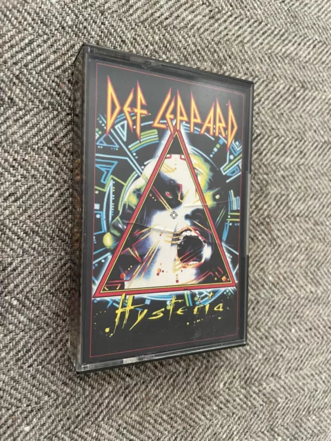 Def Leppard “Hysteria” Cassette HYSMC1