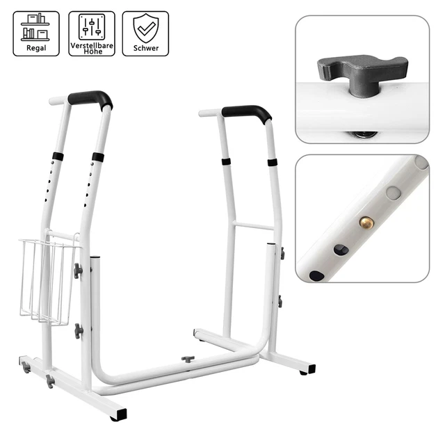 Bastidor de inodoro inodoros ayuda para levantarse soporte de inodoro ayuda de soporte estable #b