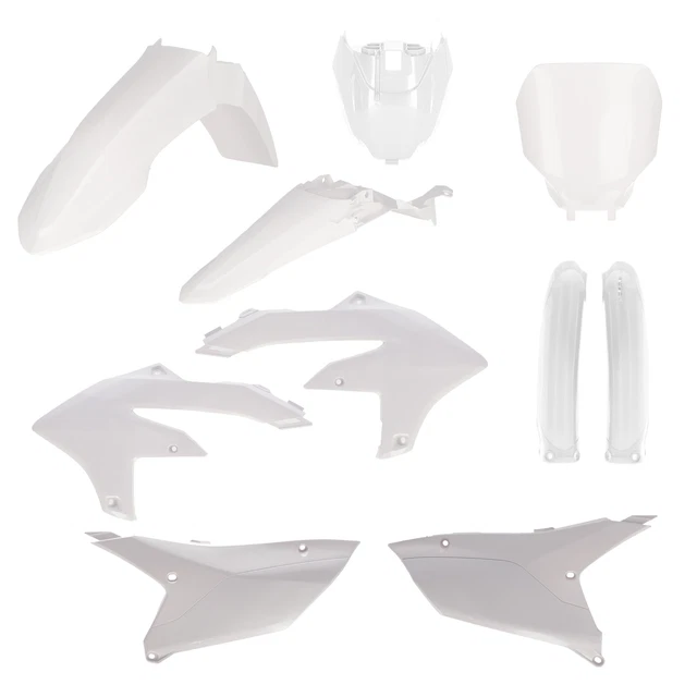 YAMAHA YZ250F 2025 YZ450F 2023 2025 White Plastics kit + Airbox + Fork