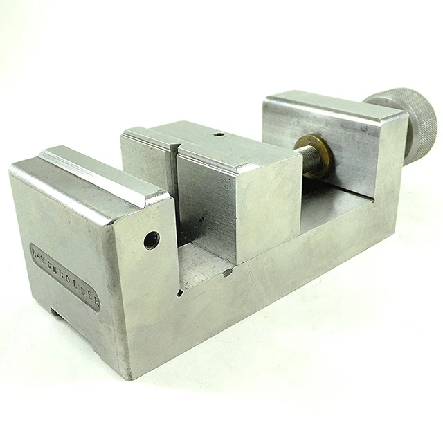 Precision Machinist Grinding Vise 6-1/2L x 3W x 2-1/2T Jaw 2-3/4" Toolmaker Made