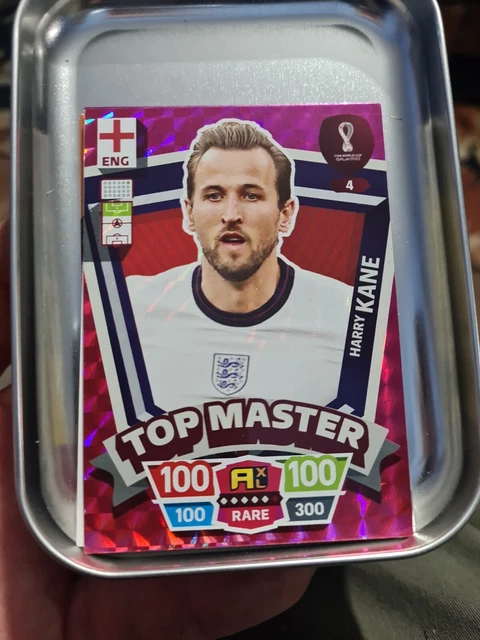 HARRY KANE TOP Master Fifa World Cup Qatar 2022 Panini Adrenalyn XL