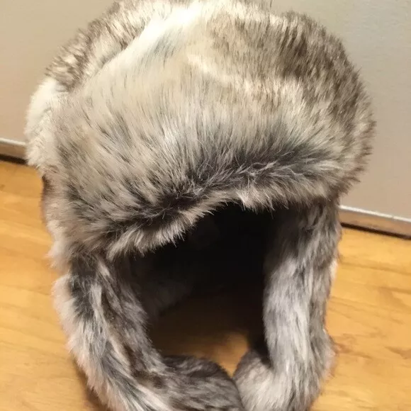 Fur Trapper Hat (Adjustable To Size)