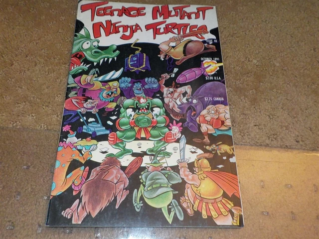 Teenage Mutant Ninja Turtles #40 Oct 1991