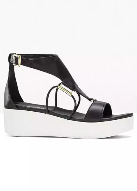 SANDALI CON ZEPPA Bonprix scarpe ecopelle metallizzate UK 7 EU 41 nero bianco EUR 15 66 PicClick IT