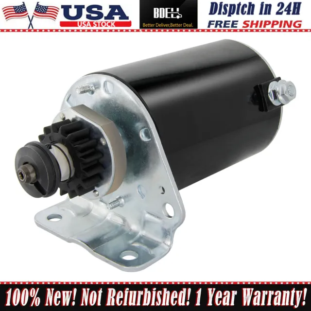 New Starter Electric Motor Fits Briggs and Stratton Engine 499521 795121 499529