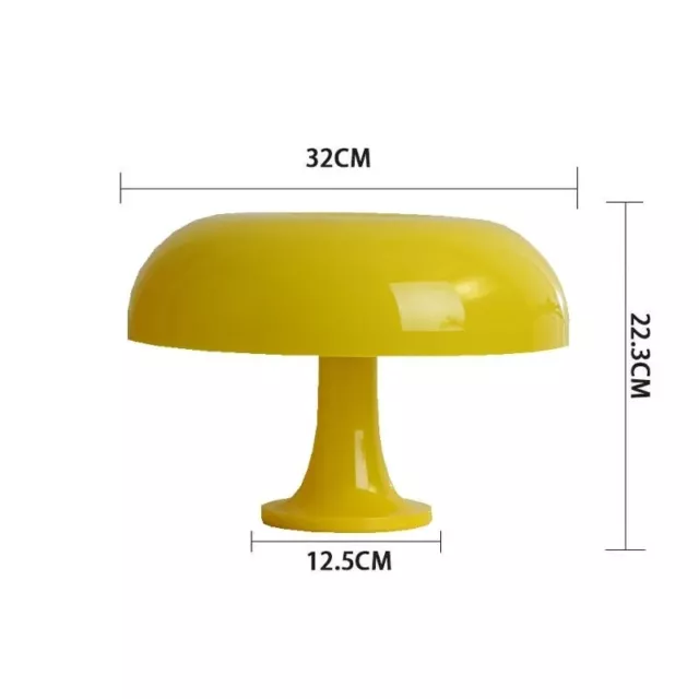 Lampe Année 60 70 Champignon Vintage Ancienne Chevet Rétro Design Italien Modern