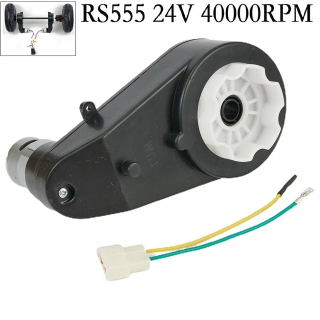 Caja De Cambios Con Motor Eléctrico Rs555 24v 18000rmp | Meses sin interés