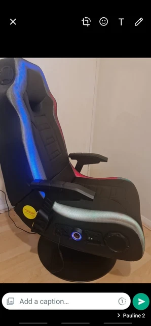X ROCKER NEO Storm 4.1 Audio Neo Motion Gaming Chair LED Not