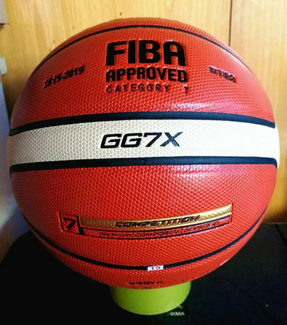 Molten Basketball Training Ball GG7X Offical Men Leather In/Outdoor PU Size #7 2