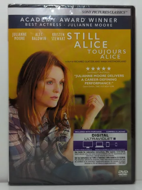 Still Alice (DVD, 2015, Canadian)