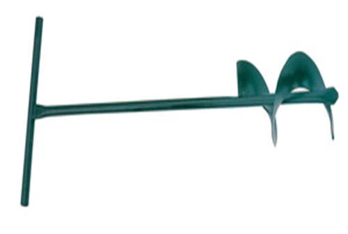 TRIVELLA A MANO MANUALE CAVABUCHE FORI TERRENO DIAMETRO 10cm H. 95cm - Foto 14