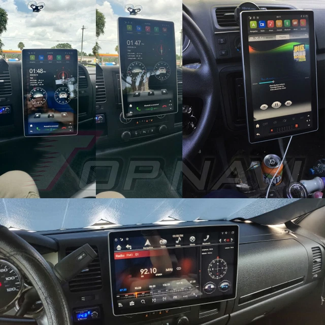 13.3Inch Universal Rotatable Car Stereo Radio Head Unit GPS Navi Meida 4G RDS BT