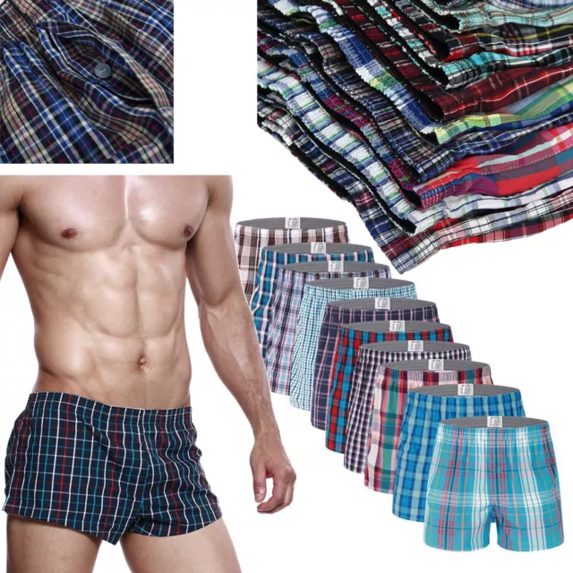 20 Baumwolle Boxershorts Webboxer Boxer Shorts Unterhose Unterwäsche Paket