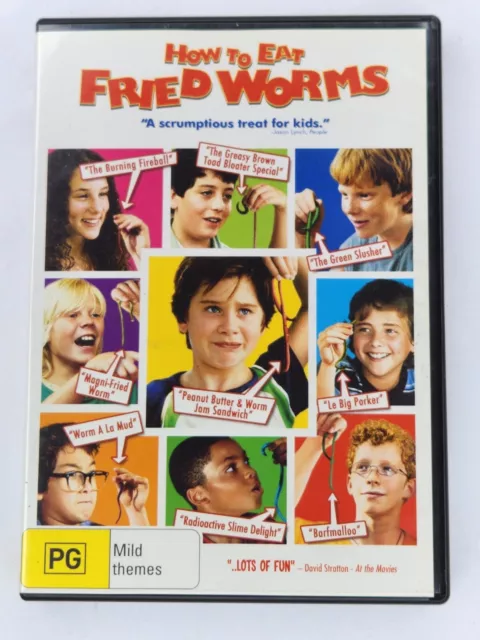 How To Eat Fried Worms - 2007 - R4 DVD - Luke Benward Hallie Kate Eisenberg