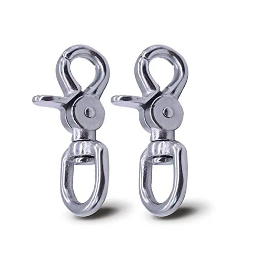 Lobster Clasp - 2PCS Trigger Snap Hooks Heavy Duty Quality 316 Steel, Strong ...
