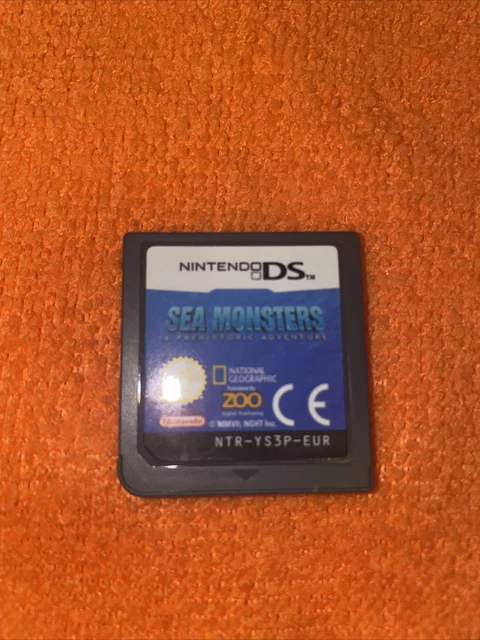 Sea monsters a prehistoric adventure nintendo ds game cartridge only