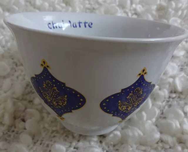 ❤️ KRÜGER Kaffee CHAI LATTE Steingut Keramik BECHER Teetasse Tea Cup SCHALE