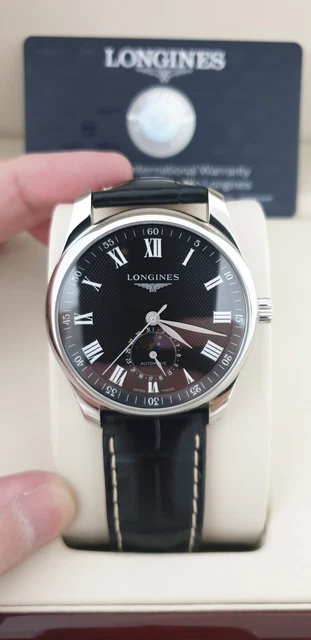 LONGINES MASTER COLLECTION Moonphase Watch L2.919.4.51.7 Roman