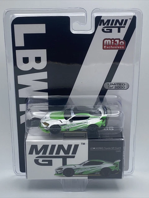 2022 MINI GT Pandem Toyota Gr Supra Csr2 Lb Works Tsm Model Mijo ...