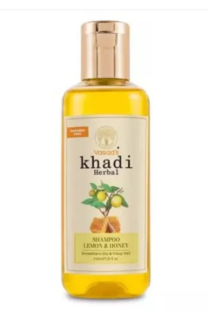 Herbal Lemon and Honey Shampoo 210ml Frizz Control