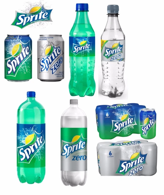 SPRITE DRINK CANS 330ml, Sprite Zero Cans 330ml, Sprite Bottles 500ml ...