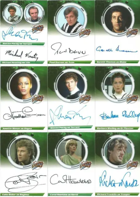 Blake's 7 Series 2 Auto Autograph Trading Card Selection - Unstoppable Cards